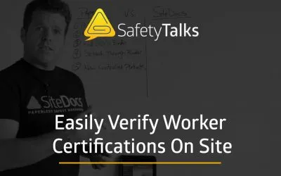 Easily Verify Worker Certifications on Site